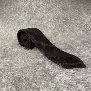 Ermenegildo Zegna Couture Mens Brown Tie NWT